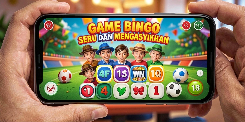 Tampilan gameplay seru dalam aplikasi Bingo 3446.