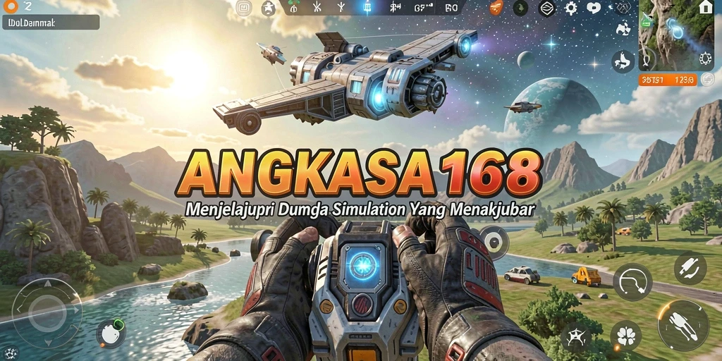 Tampilan screenshot ANGKASA168 menampilkan gameplay Simulation yang mengesankan.
