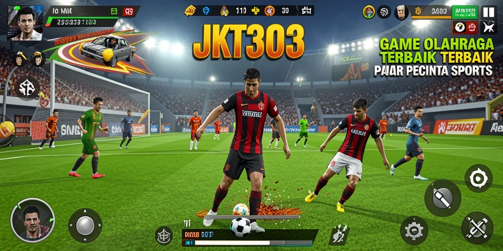 Tampilan gameplay JKT303 yang penuh aksi dan seru.