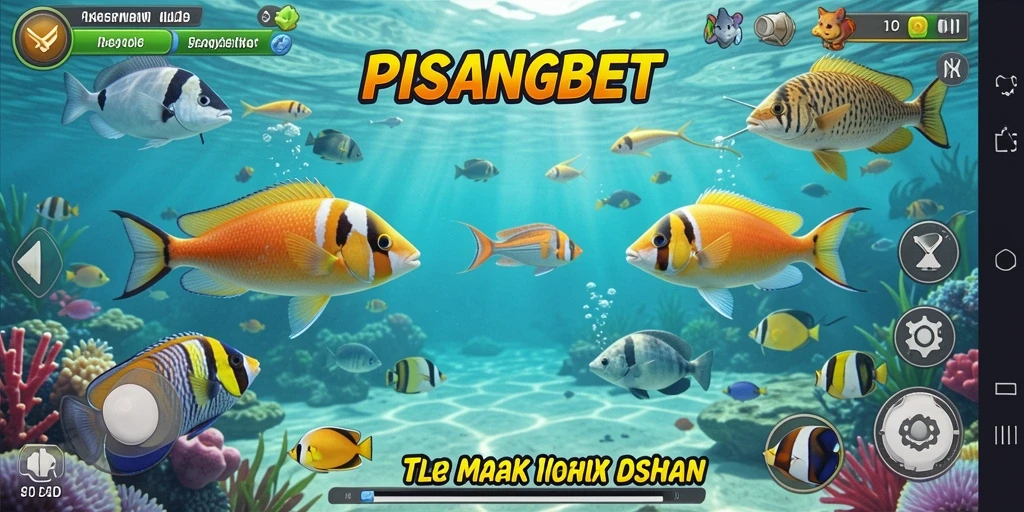 Tampilan gameplay PISANGBET yang menampilkan keseruan menembak ikan.