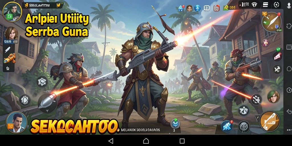 Tampilan antarmuka pengguna yang intuitif dari SEKOLAHTOTO.