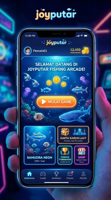 Joyputar memberikan tampilan jelas dari berbagai aplikasi yang tersedia.